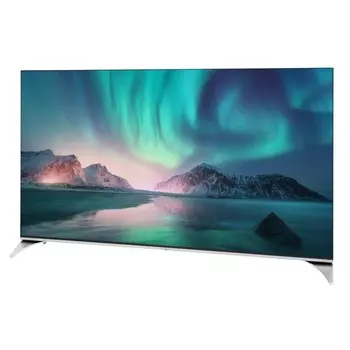 Телевизор QLED Hyundai 55" H-LED55QBU7500 Android TV Frameless черный 4K Ultra HD 60Hz DVB- 102953