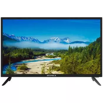 Телевизор Supra STV-LC32ST0045W, 32", 720р, DVB-T/T2/C, 3 HDMI, 2 USB , Smart TV, черный