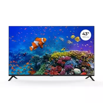 Телевизор Триколор H43U5500SA, 43", 3840x2160, DVBT2/C/S2, HDMI 3, USB 2, Smart TV, чёрный