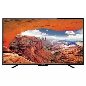 Телевизор Yuno ULM-39TC120, 38.5", 1366x768, DVB-T2/C, HDMI 3, USB 2, чёрный
