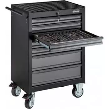 Тележка инструментальная VIGOR V2379N, набор „Black Edition“