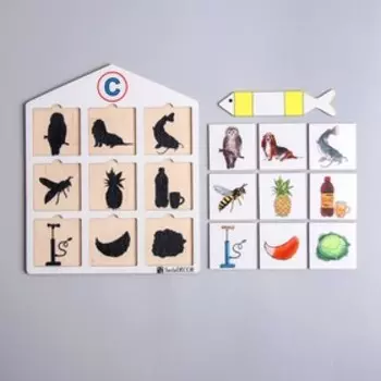 Теневое лото на звук: С