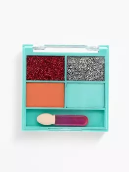 Тени для глаз «Модница» для девочек, 4 цвет