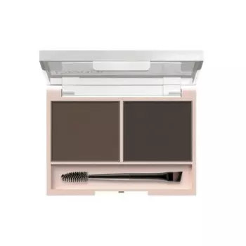 Тени для бровей Divage Waterproof Brow Powder Set, №02