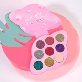 Тени для глаз Cosmo Llama, 9 потрясающих оттенков