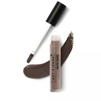 Тени для век Art-Visage Matte Desire, жидкие, матовые, тон 07 эспрессо