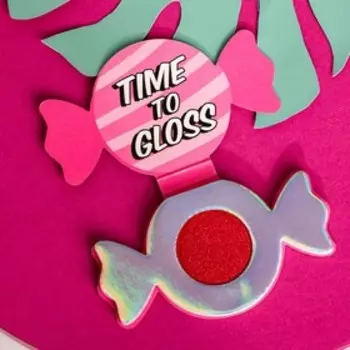 Тени для век Shine, оттенок № 017, фуксия