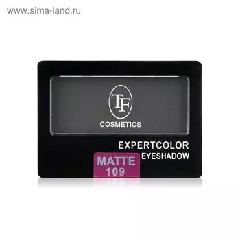 Тени для век TF Eyeshadow Mono матовые, тон 109 чёрный