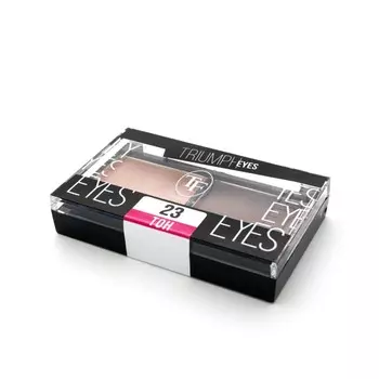 Тени для век TF Eyes, 2-цвета, тон 23 золотистый беж и сепия