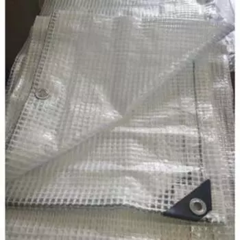 Тент армированный, 2 × 3 м, плотность 120 г/м², с люверсами