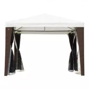 Тент-шатер из полиротанга №3176, 250х300х300 см