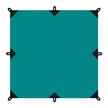 Тент туристический Tramp TRT-104.04, 3х3 м со стойками 3м + оттяжки, зеленый