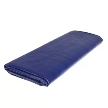 Тент защитный, 4 3 м, плотность 280 г/м, люверсы шаг 1 м, синий