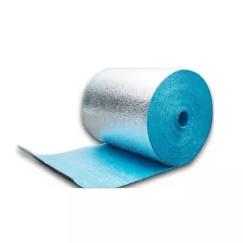 Теплоизоляция "Пенофол" 2000 Тип С-03, толщина 3 мм, 0.6 x 30 м, рулон 18 кв.м