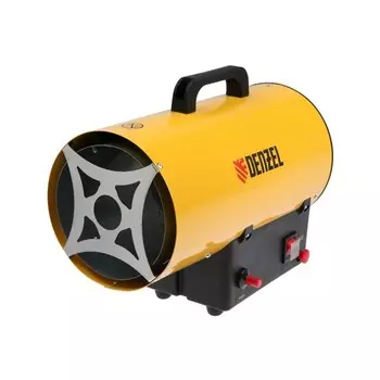 Тепловая пушка Denzel GHG-10, газовая, 10 000 Вт, 300 м3/ч, пропан-бутан, 0.7 кг/ч