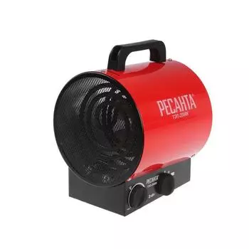 Тепловая пушка "Ресанта" ТЭП-2000К, электрическая, 30/2000 Вт, 250 м3/час