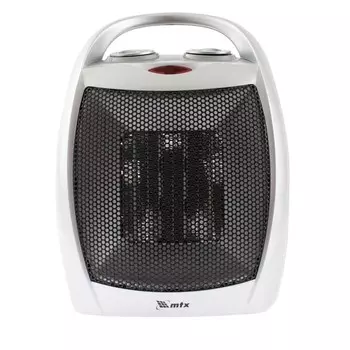 Тепловентилятор электрический, керамический MTX FHC-1500, 3 режима, вентилятор, нагрев 750-1500 Вт