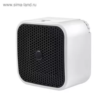 Тепловентилятор Zanussi ZFH/C-408, напольный, керамический, 1500 Вт, до 20 м, бело-чёрный