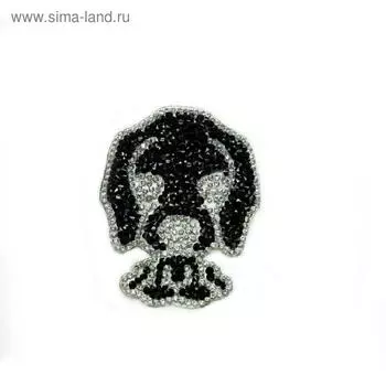 Термоаппликация «Щенок», размер 8x6,5 см