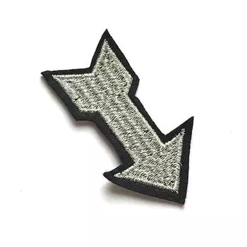 Термоаппликация «Стрела термо», размер 6x2 см