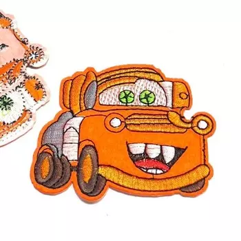 Термоаппликация «Веселые машинки», размер 7x8 см