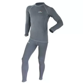 Термобелье KIDS WOODLINE "Soft Thermo Эко" (графит) рост 116-122