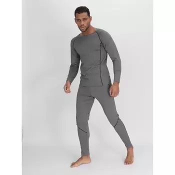 Термобелье мужское, размер 46-48, цвет серый