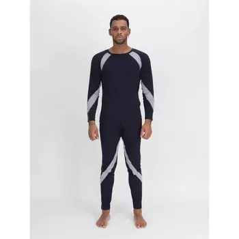 Термобелье мужское, размер 46-48, цвет тёмно-синий