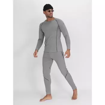 Термобелье мужское, размер 52-54, цвет светло-серый