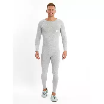 Термобельё мужское светло-серого цвета, размер 54-56