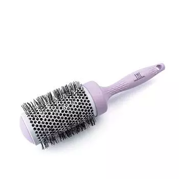 Термобрашинг для укладки волос TNL, алюминиевое покрытие, нейлоновые штифты, d 70 мм, цвет сиреневый