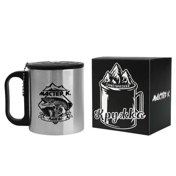 Термокружка «Рыбак №1», 180 мл, с компасом