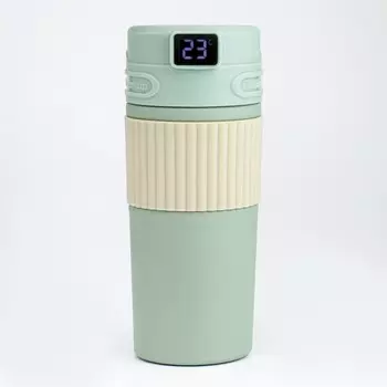 Термокружка, 400 мл, New design, сохраняет тепло 12 ч, термометр, сито