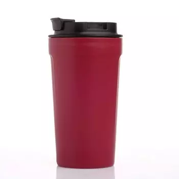 Термокружка TAKE IT EASY Casual, 420 мл, Casual, пластик, красная