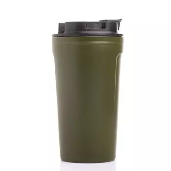 Термокружка TAKE IT EASY Casual, 420 мл, Casual, пластик, зелёная