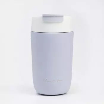 Термокружка TAKE IT EASY School Thank you, 500 мл, сохраняет тепло 6 ч, нержавеющая сталь, сиреневая