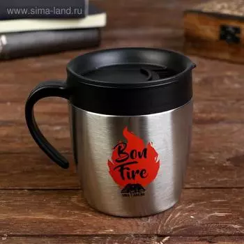 Термокружка «Bon fire», 400 мл, сохраняет тепло 2 ч
