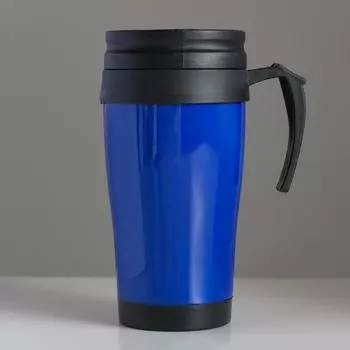 Термокружка, 400 мл, «Мастер К», 1217 см, синяя