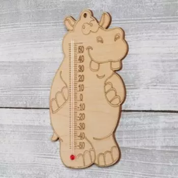 Термометр "Бегемот" 19,1х13 см