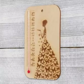 Термометр "Девушка" 16,6х11,1 см