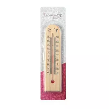 Термометр, градусник комнатный, от -40° до 50 °C, 19.6 х 5 см