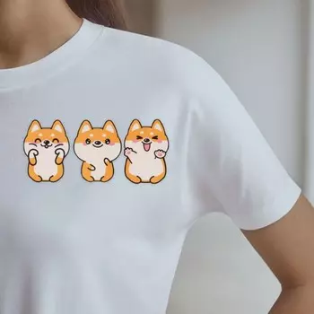 Термонаклейка для текстиля «Малыши», 12.97 × 5,77 см