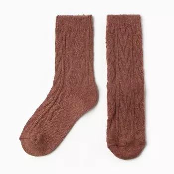 Термоноски женские MINAKU, кирпичный, р-р 36-39