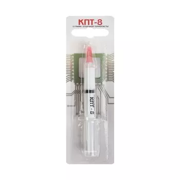 Термопаста "КПТ-8", 5 гр, шприц