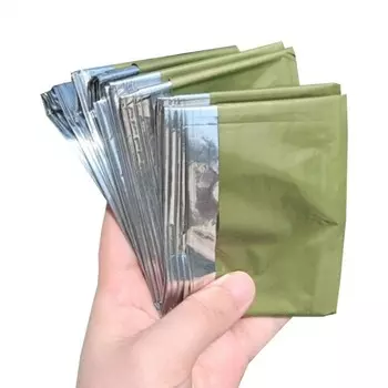 Термопокрывало Tramp TRA-297 оливковое, 200х135 см