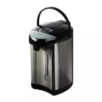 Термопот Homestar HS-5003, 750 Вт, 4 л, повторное кипячение, серебристо-чёрный