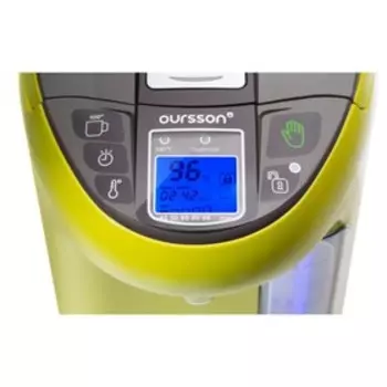Термопот Oursson TP3310PD/GA, 3.3 л, 750 Вт, регулировка температуры, дисплей, зелёный