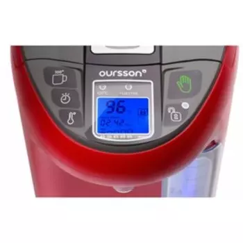 Термопот Oursson TP4310PD/RD, 4.3 л, 750 Вт, регулировка температуры, дисплей, красный