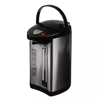 Термопот Sakura SA-1353BS, 900 Вт, 5 л, серебристо-чёрный