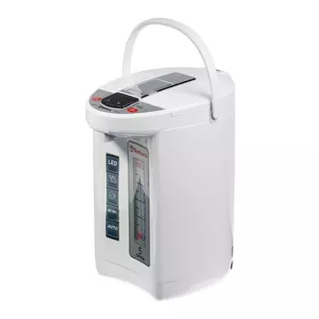 Термопот Sakura SA-1365W, 1200 Вт, 6 л, регулировка t, LED-дисплей, белый